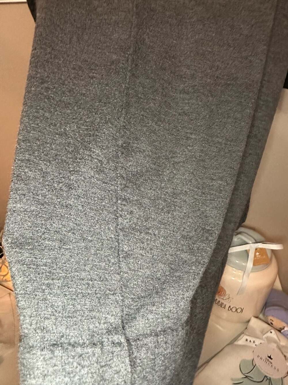 Old Navy XXL Charcoal Grey Jersey Knit 3/4 Sleeve A-Line Swing Tunic Dress - Picture 8 of 10